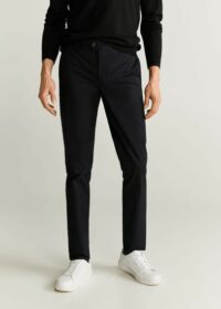 Pantalon chino slim-fit serge Nouvelle collection MANGO MAN