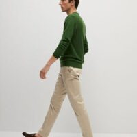 Pantalon chino slim-fit serge Nouvelle collection MANGO MAN