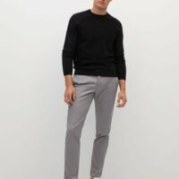 Pantalon chino slim-fit serge Nouvelle collection MANGO MAN