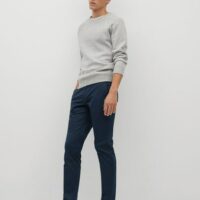 Pantalon chino slim-fit serge Nouvelle collection MANGO MAN