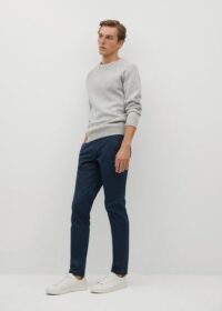 Pantalon chino slim-fit serge Nouvelle collection MANGO MAN