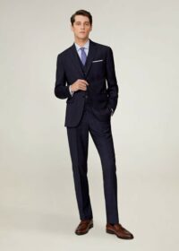 Pantalon de costume slim fit à carreaux Nouvelle collection MANGO MAN