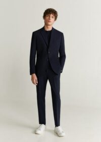 Pantalon de costume slim-fit laine Nouvelle collection MANGO MAN