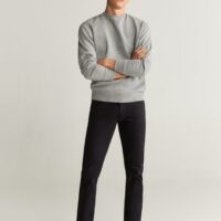 Pantalon en jean slim-fit serge Nouvelle collection MANGO MAN