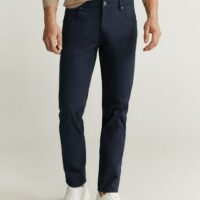 Pantalon en jean slim-fit serge Nouvelle collection MANGO MAN