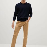 Pantalon en jean slim-fit serge Nouvelle collection MANGO MAN