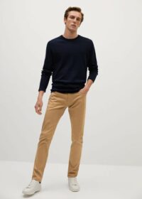 Pantalon en jean slim-fit serge Nouvelle collection MANGO MAN