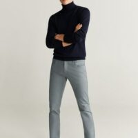 Pantalon en jean slim-fit serge Nouvelle collection MANGO MAN