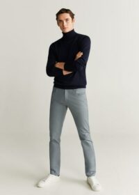 Pantalon en jean slim-fit serge Nouvelle collection MANGO MAN