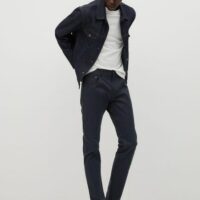 Pantalon en jean slim-fit serge Nouvelle collection MANGO MAN