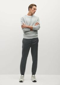 Pantalon laine vierge Nouvelle collection MANGO MAN