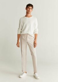 Pantalon lin slim-fit Nouvelle collection MANGO MAN