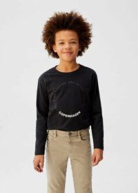 Pantalon slim en coton Nouvelle collection MANGO KIDS