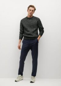 Pantalon slim-fit laine stretch Nouvelle collection MANGO MAN