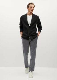 Pantalon slim-fit laine stretch Nouvelle collection MANGO MAN