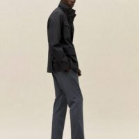 Pantalon slim-fit tissu technique Nouvelle collection MANGO MAN