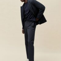 Pantalon slim-fit tissu technique Nouvelle collection MANGO MAN