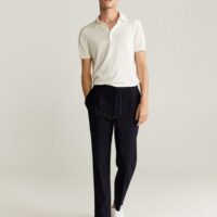 Pantalon tapered-fit carreaux Nouvelle collection MANGO MAN