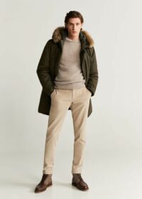 Parka matelassée imperméable à capuche Nouvelle collection MANGO MAN