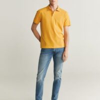 Polo coton brodé Nouvelle collection MANGO MAN