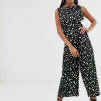 Pretty Lavish - Combinaison à pois-Noir Asos