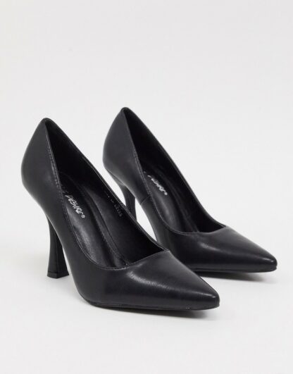 Public Desire - Dahlia feature - Chaussures à talon - Noir Asos