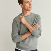 Pull coton cachemire Nouvelle collection MANGO MAN