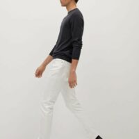 Pull-over 100 % laine mérinos lavable Nouvelle collection MANGO MAN