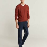 Pull-over coton cachemire texturé Nouvelle collection MANGO MAN