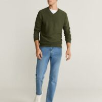 Pull-over coton cachemire texturé Nouvelle collection MANGO MAN