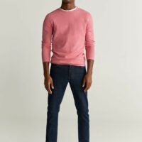 Pull-over coton structuré Nouvelle collection MANGO MAN