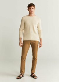 Pull-over coton structuré Nouvelle collection MANGO MAN