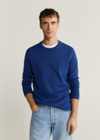 Pull-over jaspé coton Nouvelle collection MANGO MAN