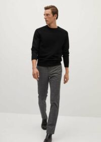 Pull-over structure rayures Nouvelle collection MANGO MAN