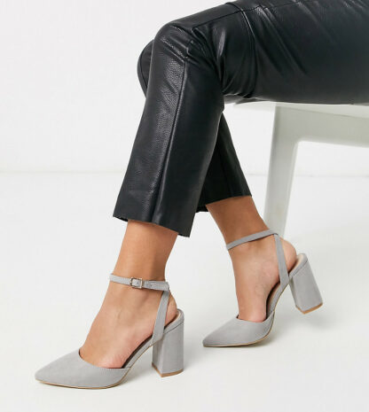 RAID Wide Fit - Neima - Chaussures pointure large à talons carrés