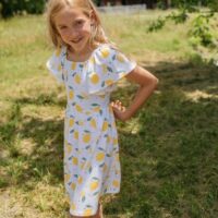 Robe courte imprimée Nouvelle collection MANGO KIDS