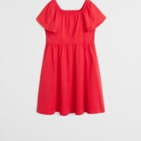 Robe courte imprimée Nouvelle collection MANGO KIDS