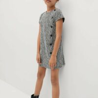 Robe droite imprimée Nouvelle collection MANGO KIDS