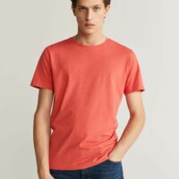 T-shirt basique en coton Nouvelle collection MANGO MAN