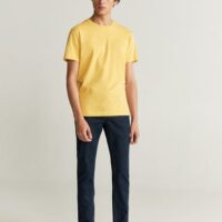 T-shirt basique en coton Nouvelle collection MANGO MAN