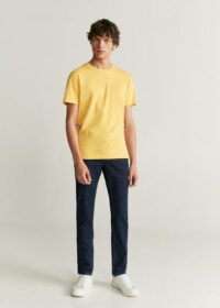 T-shirt basique en coton Nouvelle collection MANGO MAN