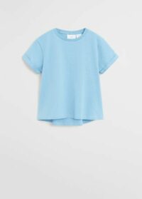 T-shirt coton bio Nouvelle collection MANGO KIDS