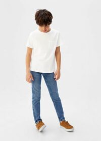 T-shirt coton bio poche Nouvelle collection MANGO KIDS