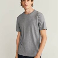 T-shirt coton durable Nouvelle collection MANGO MAN