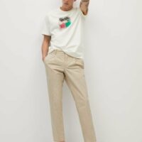 T-shirt coton imprimé Nouvelle collection MANGO MAN