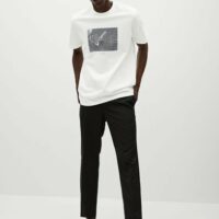 T-shirt coton imprimé Nouvelle collection MANGO MAN