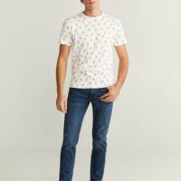 T-shirt coton imprimé Nouvelle collection MANGO MAN