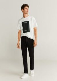 T-shirt coton imprimé warner bros Nouvelle collection MANGO MAN