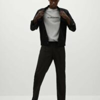 T-shirt coton message Nouvelle collection MANGO MAN