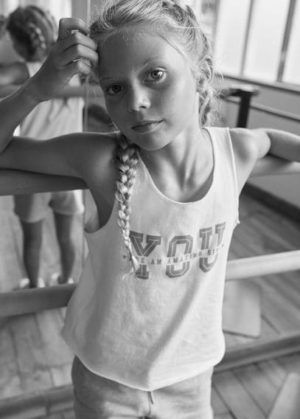 T-shirt crop message Nouvelle collection MANGO KIDS